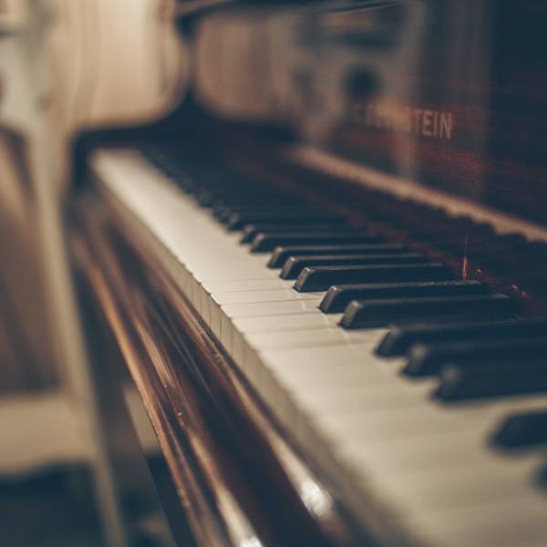 Piano dans une ambiance tamisée